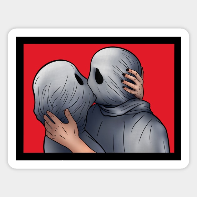 Ghosting Sticker by Eve Shmeve